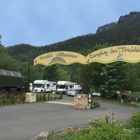 Campingplatz Am Treidlerweg เคอนิกชไตน์ อัน แดร์ เอลเบอ ภายนอก รูปภาพ