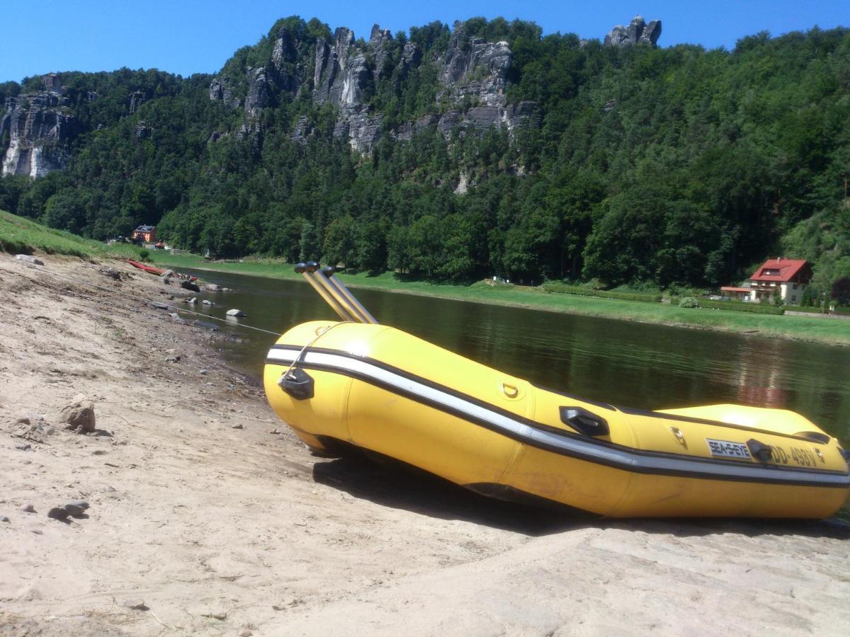 Campingplatz Am Treidlerweg เคอนิกชไตน์ อัน แดร์ เอลเบอ ภายนอก รูปภาพ