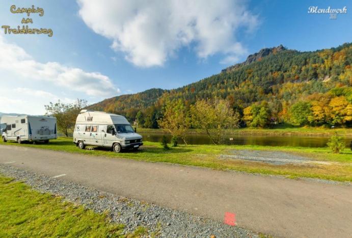 Campingplatz Am Treidlerweg เคอนิกชไตน์ อัน แดร์ เอลเบอ ภายนอก รูปภาพ
