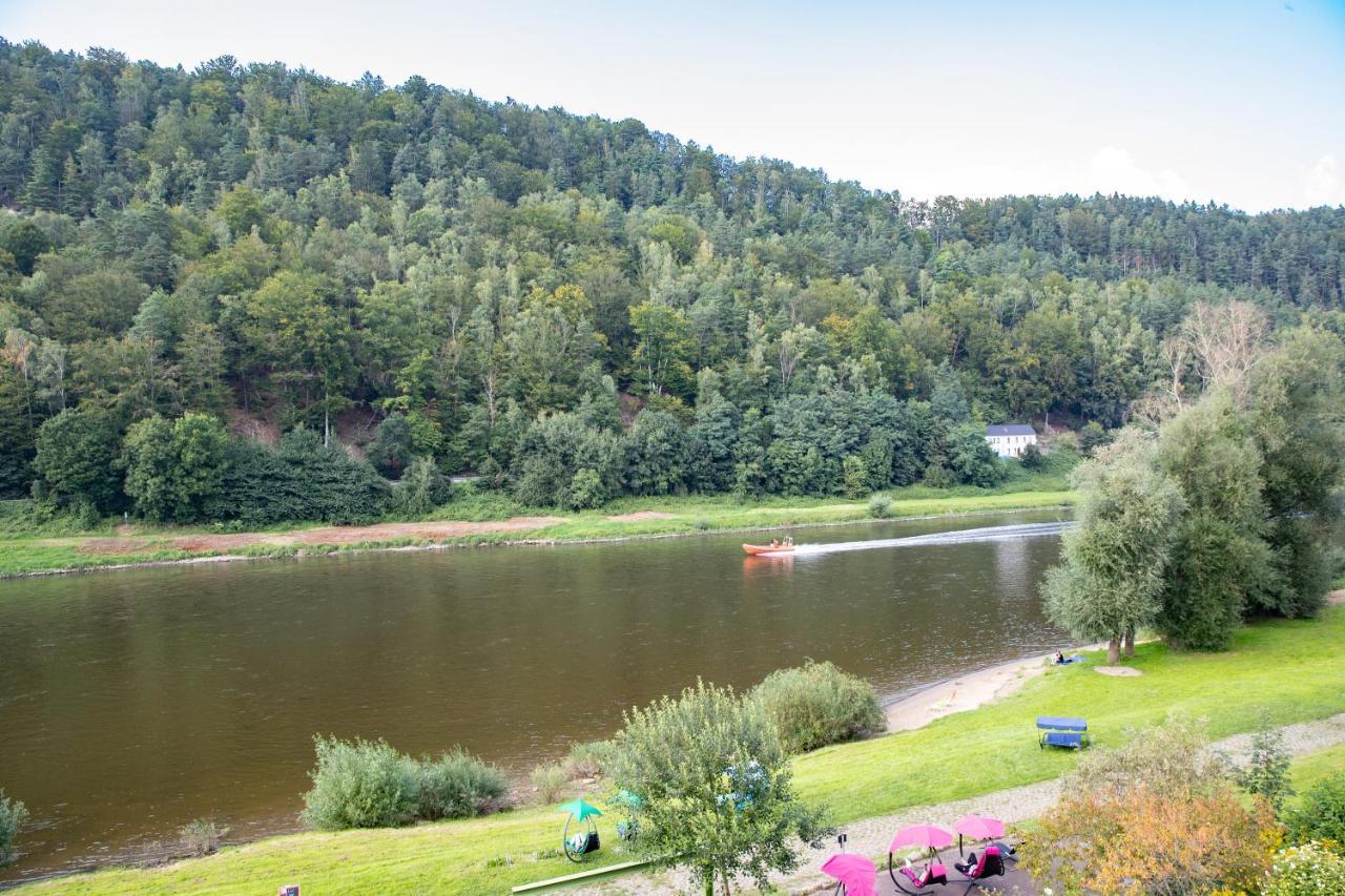 Campingplatz Am Treidlerweg เคอนิกชไตน์ อัน แดร์ เอลเบอ ภายนอก รูปภาพ