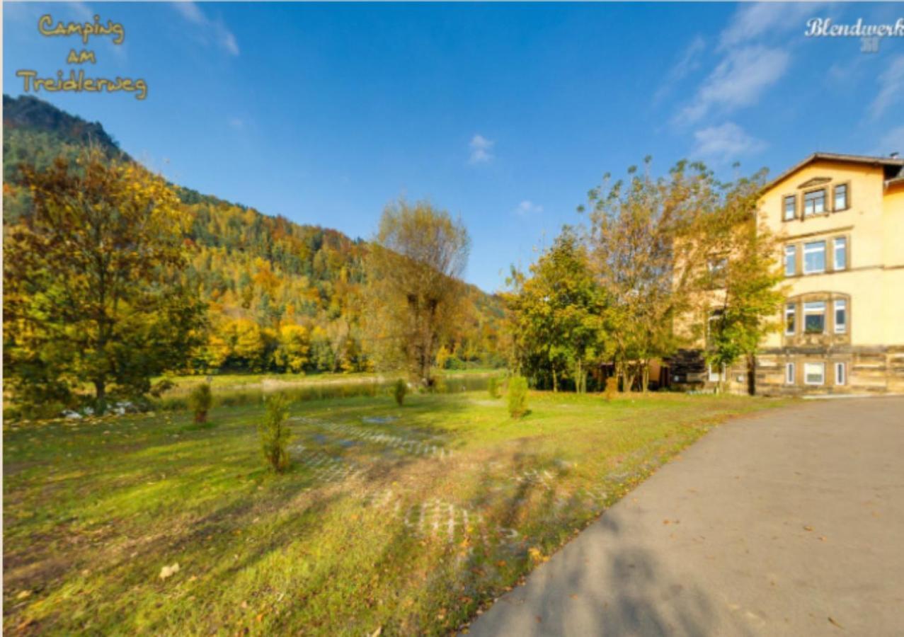 Campingplatz Am Treidlerweg เคอนิกชไตน์ อัน แดร์ เอลเบอ ภายนอก รูปภาพ