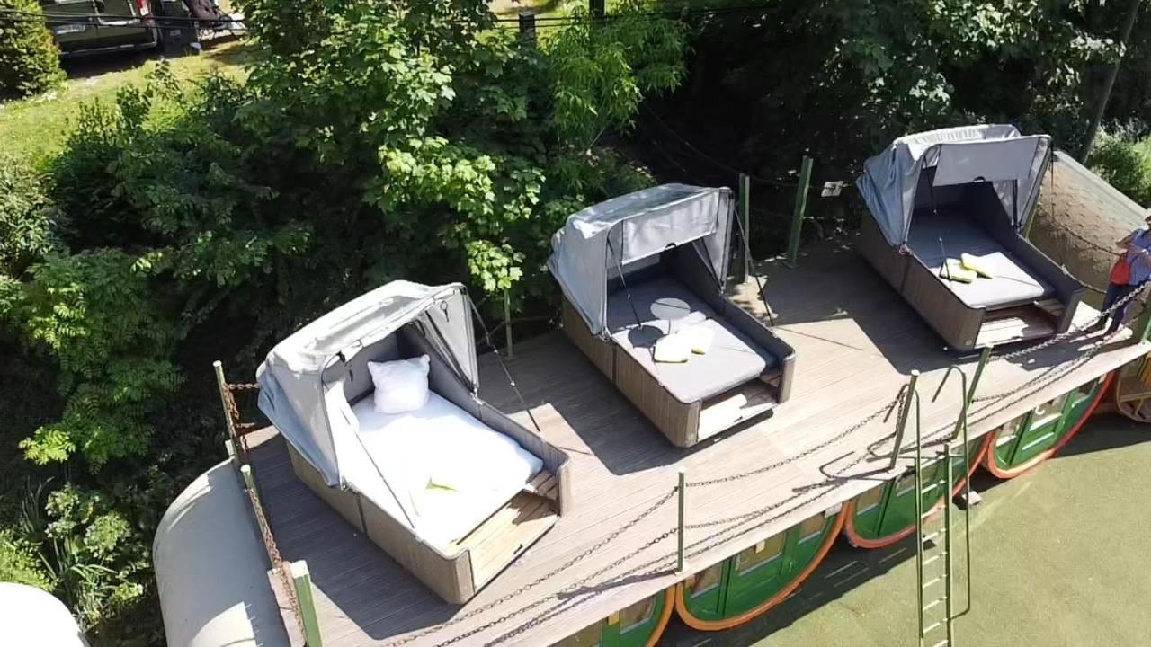 Campingplatz Am Treidlerweg เคอนิกชไตน์ อัน แดร์ เอลเบอ ภายนอก รูปภาพ
