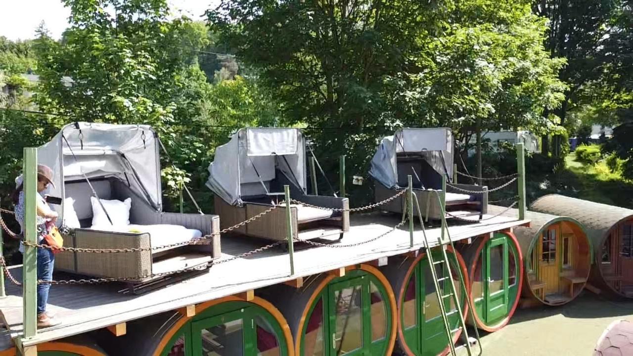 Campingplatz Am Treidlerweg เคอนิกชไตน์ อัน แดร์ เอลเบอ ภายนอก รูปภาพ